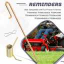 109-5151 Deflector Chute Compatible with Exmark Toro and Most Models of Lawn Mowers Also for Quest, Pioneer, Metro, Turf Tracer, HP, E & S Series