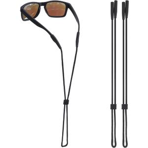 Eye Glasses Holder Strap - Sunglasses Straps Cords for Men Women Kids - Eyeglass Holders Around Neck - Eyewear String Lanyard Retainer - 2 PCSBlack