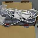 Homemate Heated Blanket Electric Throw - 50"x60" Heating Blanket Throw 1/2/4/6/8 Hours Auto-Off 10 Heat Level Over-Heat Protection Flannel Sherpa ETL Certification (01 - Light Grey)