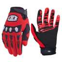 Seibertron Unisex BMX MX ATV MTB Racing Mountain Bike Bicycle Cycling Off-Road/Dirt Bike Gloves Road Racing Motorcycle Motocross Sports Gloves Touch Recognition Full Finger Glove Size L