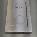 Lighted Makeup Mirror, 3000 mAh Rechargeable Double Sided Magnifying Vanity Mirror with 3 Colors, 1x/10x, 360 Rotation , Brightness Adjustable Magnification Cosmetic Light up Mirror, Women Gift (Brushed Bronze)