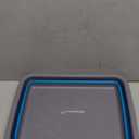 Collapsible Bucket for Cleaning - 7.27L Foldable Wash Bin Dish Tub - Collapsible Wash Basin or Camping Sink for Beach, Tailgating, or Soaking Laundry - Cleaning Supplies by Wakeman (Blue) (1-Pack)