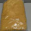 SK Studio 6 Piece Waffle Bath Towel Set, Cotton Hotel Large Absorbent Quick Dry with 2 Towels, 2 Hand Towels, 2 Washcloths for Spa Yellow