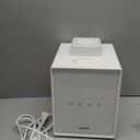 Stainless Steel Humidifier, 3L Warm Mist Humidifier, Easy Clean with Warm Steam Humidifier, Healthy Air Mist Humidifiers for Bedroom Living Room, with Sleep Mode and Auto-off Setting