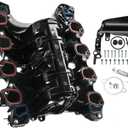 Upper Intake Manifold Kit Replacement for Ford E-150 E-250 2010-2014 F-150 Lobo 2009-2010 V8 4.6L