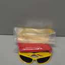 3Pcs Wrestler Costume Kit Includes Headscarf with Hair Fake Beard Glasses for Halloween Cosplay Dress up Accessories