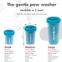 Dexas MudBuster Portable Dog Paw Cleaner, Medium, Blue - Premium Quality Pet Supplies and Accessories