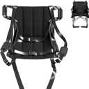Patient Lift Transfer Belt for Wheelchair to Car/Bed, Emergency Evacuation Chair Stair Lift Assist pad, Portable Home Slide Board Sling Seat Cushion for Transferring Elderly and Disabled People.