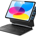 ESR iPad 11th(A16, 2025)/10th Gen Case with Keyboard, Magic Keyboard for iPad 10.9", Case with Floating Cantilever Stand, Springy Backlit Keys, MultiTouch Trackpad, Rebound Series, Black