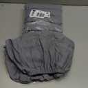 Smiry Waterproof Seat Covers for Dining Room Chairs Set of 6, Stretch Jacquard Removable Washable Chair Seat Slipcovers Protector, No Rear Covers, Grey