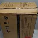 Queen Air Mattress with Built-in Pump, 18" Raised Comfort, 48Hr Leak-Proof Test, Upgraded Honeycomb Pillar Design, Supports 800 lbs, 3-Min Inflation-Inflatable Bed for Home Guests & Camping (Black)