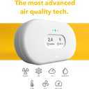 Airthings 2960 View Plus - Battery Powered Radon & Air Quality Monitor (PM, CO2, VOC, Humidity, Temp, Pressure)