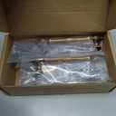 10 Pack 3-3/4 Inch Antique Brass Cabinet Pulls Vintage Brass Cabinet Handles Brass Hardware for Kitchen Cabinets 2510 Drawer Dresser Cupboard Bedroom Bathroom