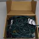 Abeja C9 Christmas Pathway Light Outdoor, 38Ft Multicolor Bulbs Christmas Pathway Lights with 25Stakes, Connectable Weatherproof Walkway Lights for Yard Lawn Sidewalk Garden Xmas Holiday Decor