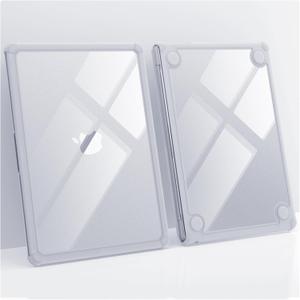 Soonjet for MacBook Air 13 inch Case | M5 M4 M3 M2 2026-2022 13.6'' | Profi ShockBumper | Military Drop Protection | Clear Hard Shell Cover | Crystal Clear