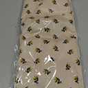 Swooflia Microwave Heating Pad for Warm Cold Compress - Lavender Flaxseeds Bags Hot Pack for Heat Therapy Chronic Pain Relief Back Cramps Shoulders Neck Women, Bee Detachable Stuffed Cover