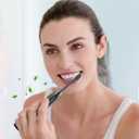 Rtauys S5 Upgraded Sonic Electric Toothbrush for Adults and Kids Ages 12+ with 8 Brush Heads, IPX7 Travel Toothbrush with Case, 2.5 Hours Charge for 120 Days, 5 Modes with Built-in Smart Timer Black