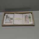 ZEEYUAN 4x6 Rotating Picture Frame Desktop Rustic 4x6in Wooden Photo Frames, Double Side-Display 6 Photos, Floating 4x6 Collage Family PictureFrame for Tabletop Display