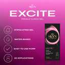 SKYN EXCITE Female Sexual Stimulating Gel, 0.5 Ounce