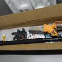 2-IN-1 Cordless 8-Inch Pole Saw & Chainsaw for De-WALT 20V MAX Battery - 1200W Brushless Motor, Total Reach of Max 15.9 FT, Lightweight, 8"&6"Electric Pole Saws for Tree Trimming Pruning (Tool Only)