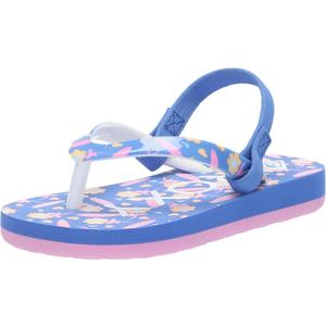 Roxy Girls' Tw Pebbles VI (7, Blue/Pink 241)
