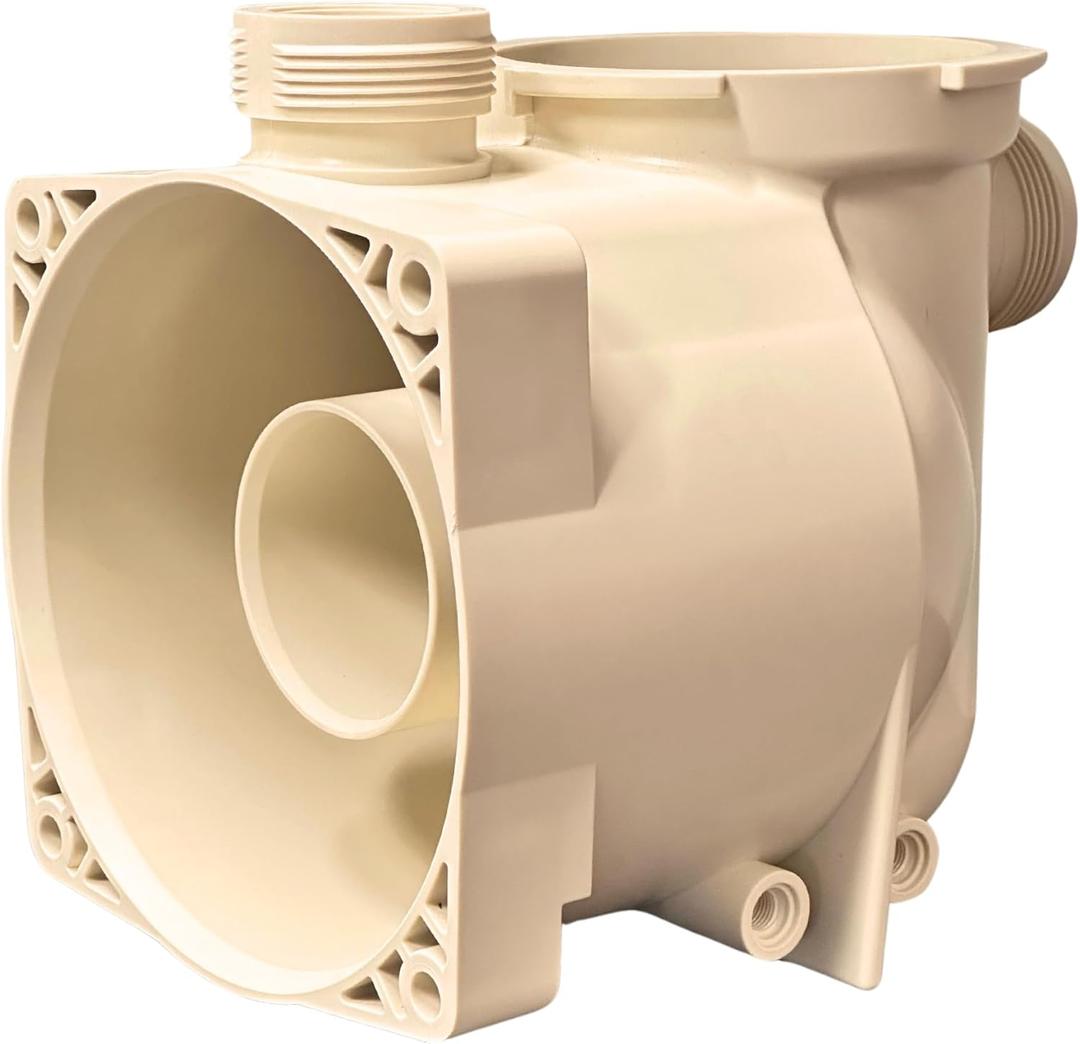 Swimables Pool Pump Housing Compatible with Superflo Pentair Pool Pump 350089 | Compatible with Pentair Superflo Pool Pump | Reinforced Pump Pot Housing for Superflo Pool Pump