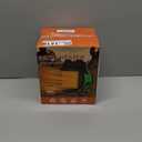 SISUPASSIE Outdoor Heaters for Patio, 1500W Portable Garage Heater with Overheat Protection & 3S Fast Heating, Non-Slip Cushion, Electric Space Heater for Patio, Garage, Greenhouse, Bedroom, Green