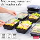 GoodCook Meal Prep Containers, Single