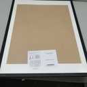 upsimples 18x24 Picture Frame, Display Pictures 16x20 with Mat or 18 x 24 Without, Wall Hanging Poster Frames, Black, 1 Pack