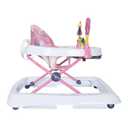 Smart Steps Trend Activity Walker with Removeable Toy Bar, Multi-Directional Front Wheels, Tray, Adjustable Height and Flat Fold Frame for Storage, Ages 6 Months +, Emily Pink