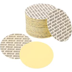 PATIKIL 67mm/2.6inch Pressure Sensitive Seal, 200 Pack Adhesive PS Foam Lid Cap Liners Resistant Tamper with Dustproof Paper Back for Plastic Glass Jar Bottle Cap Seals