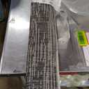 JONATHAN Y Berber Stripe Indoor Outdoor Area Rug 6X9 Black/Ivory, Colonia for Backyard, Patio, Porch, Easy-Cleaning, High Traffic, Pet-Friendly, Non-Shedding (SMB125E-6)