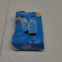 Sodastream 1L Twin Pack Dishwasher Safe Slim Bottle (White) (33.8 Ounces)