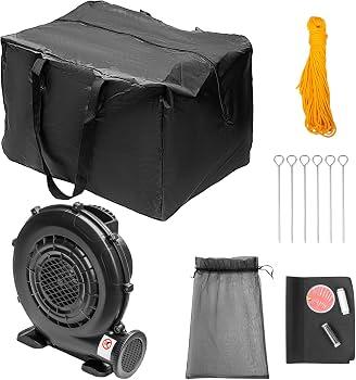 VEVOR Inflatable Movie Screen 20FT Inflatable Projector Screen for outside with 350W Air Blower Inflatable Screen Oxford Fabric Material Blow Up Screen for Outdoor Movie Supports Front/Rear Projection