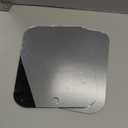 Shatterproof Shower Mirror Fogless for Shaving(2 Pack,Larger 10.7x8 inch) 43% Than Original,Unbreakable Deluxe Plexiglass Makeup Mirror,Largest Bathroom Wall Hanging,Portable Handheld Camping,Silver