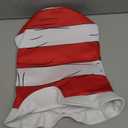 Leadtex Red &White Striped Stovepipe for kids and adults,Top Hat Halloween Cat Cosplay Costume Accessories and Headwear