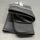 Dog Food Mat - Silicone Dog Mat for Food and Water - 36" x 24" Large Pet Feeding Mats with Residue Collection Pocket - Waterproof Dog Cat Bowl Mat with High Edges to Prevent Water Food Spills (Gray)