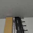 Metal Shelf Compatible with Tonal Accessories, Floating Shelf Organizer for Home Gym Storage, T-Lock Adapters Bracket Hanger, Gym Rack Wall Mounted with Hooks, Black Workout Holder