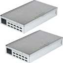 Victor Tin Cat Multi-Catch Live Mouse Trap - Indoor and Outdoor Humane Catch and Release Mouse Trap - M310SSR - Humanely Capture Mice - 2 Traps