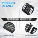 Grille Mesh Insert for Tesla New Model Y Juniper 2025-2026, Front Air Inlet Vent Grille Cover Guard with Insect Protection, Replacement for Model Y Accessories Detachable Black