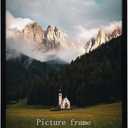 Giftgarden 11x17 Picture Frame Black, 11 by 17 Thin Poster Photo Frame for Wall Display, Single