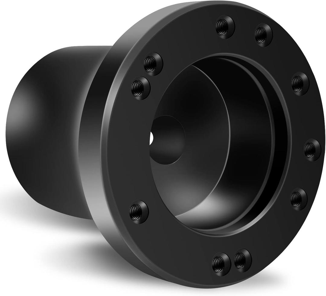 Golf Cart Steering Wheel Adapter for Club Car Precedent (Black Golf Cart Adapter for Precedent)