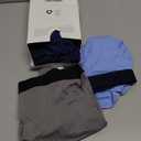 BAMBOO COOL Men's Underwear Boxer Briefs Fly with Built-in 3D Pouch Comfortable Cool Underwear for Men 4 Pack (Large)