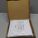 Wokceer 7.2FT Wedding Arch Backdrop Cover Spandex Fitted White Wedding Arch Covers Round Top Chiara Arches Backdrop Cover for Birthday Party Ceremony Banquet Decoration