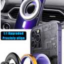 Car Phone Holder, Air Vent Phone Holder, Car Mount for Mazda CX5 2017-2025, Magsafe Magnetic Navigation Stand Fit for iPhone 17 16 15 14 13 12 Pro Max Plus Mini, Magsafe Case, All Phones