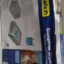 PetSafe ScoopFree Crystal Pro Self-Cleaning Cat Litter Box  Electric, Hands-Free Self-Scooping with Disposable Crystal Trays, Odor Control, Includes Hood, Gray (Top Entry, Regular)