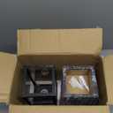 Kalium Porch Lights Outdoor Wall Light Fixture 2pcs, Matte Black, Wall Sconce 12.4 in, Toughened Frame, Clear Glass Shade, Waterproof Lanterns, for Patio, Exterior, Front, Door, Entryway