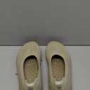WHITIN Women's Barefoot Ballet Flats Shoes Wide Toe Box Zero Drop Sole Minimalist Size 7 Knit Extra Width Fit Comfort Non Slip Dress Walking Beige 38