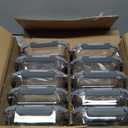 M MCIRCO 10-Pack,22 Oz Glass Meal Prep Containers,Glass Food Storage Containers with lids,Lunch Containers,Microwave, Oven, Freezer and Dishwasher (Gray)