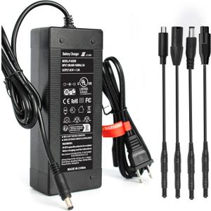 UL Certified 36V-42V 2A Fast Charger for 36V Electric Scooter Lithium Battery Jetson Hoverboard Charger Replacement Compatible with Pocket Mod, Sports Mod, Electric Scooters